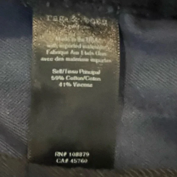 Rag & Bone Libby velvet pants - Picture 8 of 8